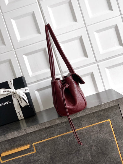 Chanel 26S Baguette Bag Burgundy