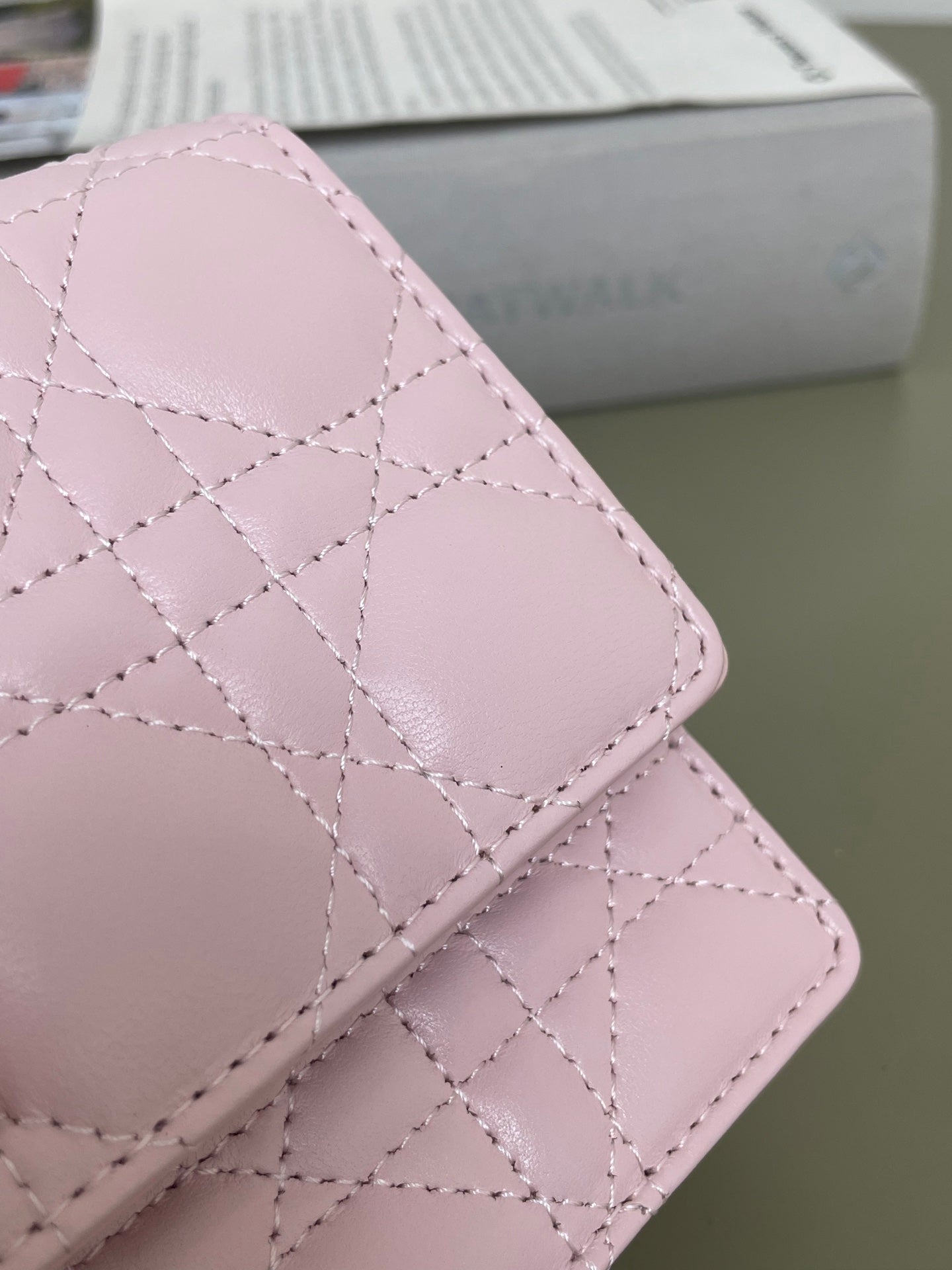 Dior Miss Dior Bow Chain WOC Soft Pink