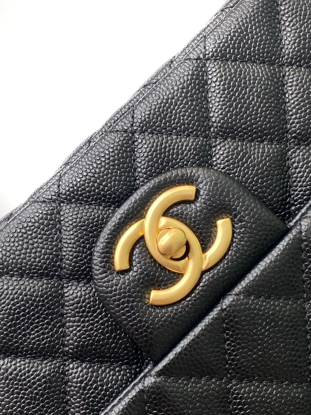 Chanel 25B Classic Flap with Top Handle Black Caviar Mini
