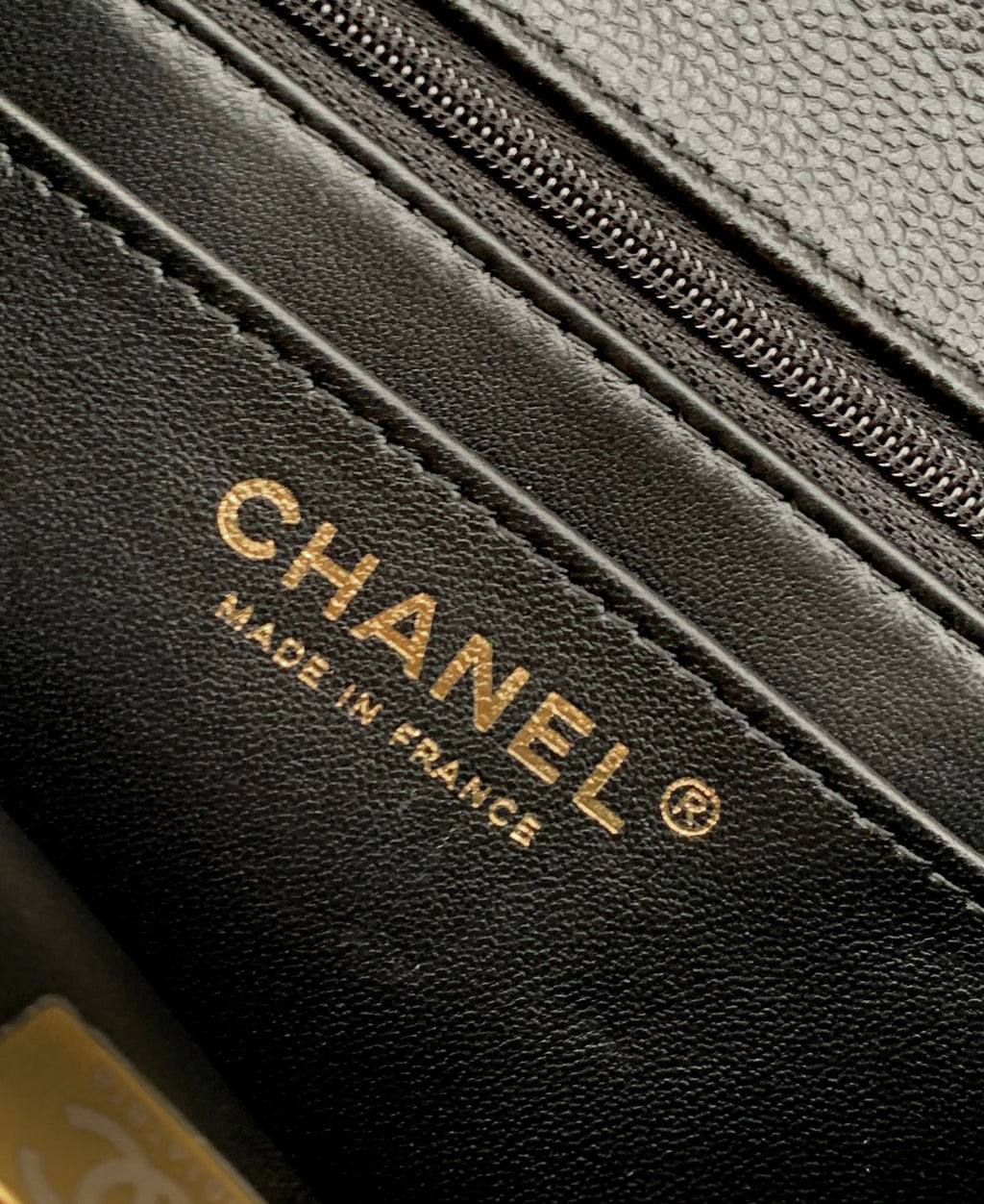Chanel 25B Classic Flap with Top Handle Black Caviar