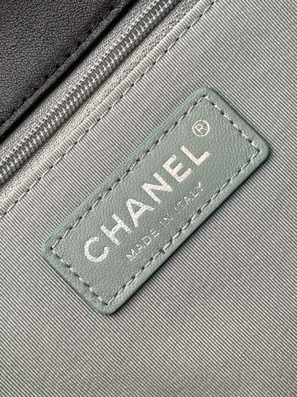 Chanel Vintage Casual Chain Flap Bag Black