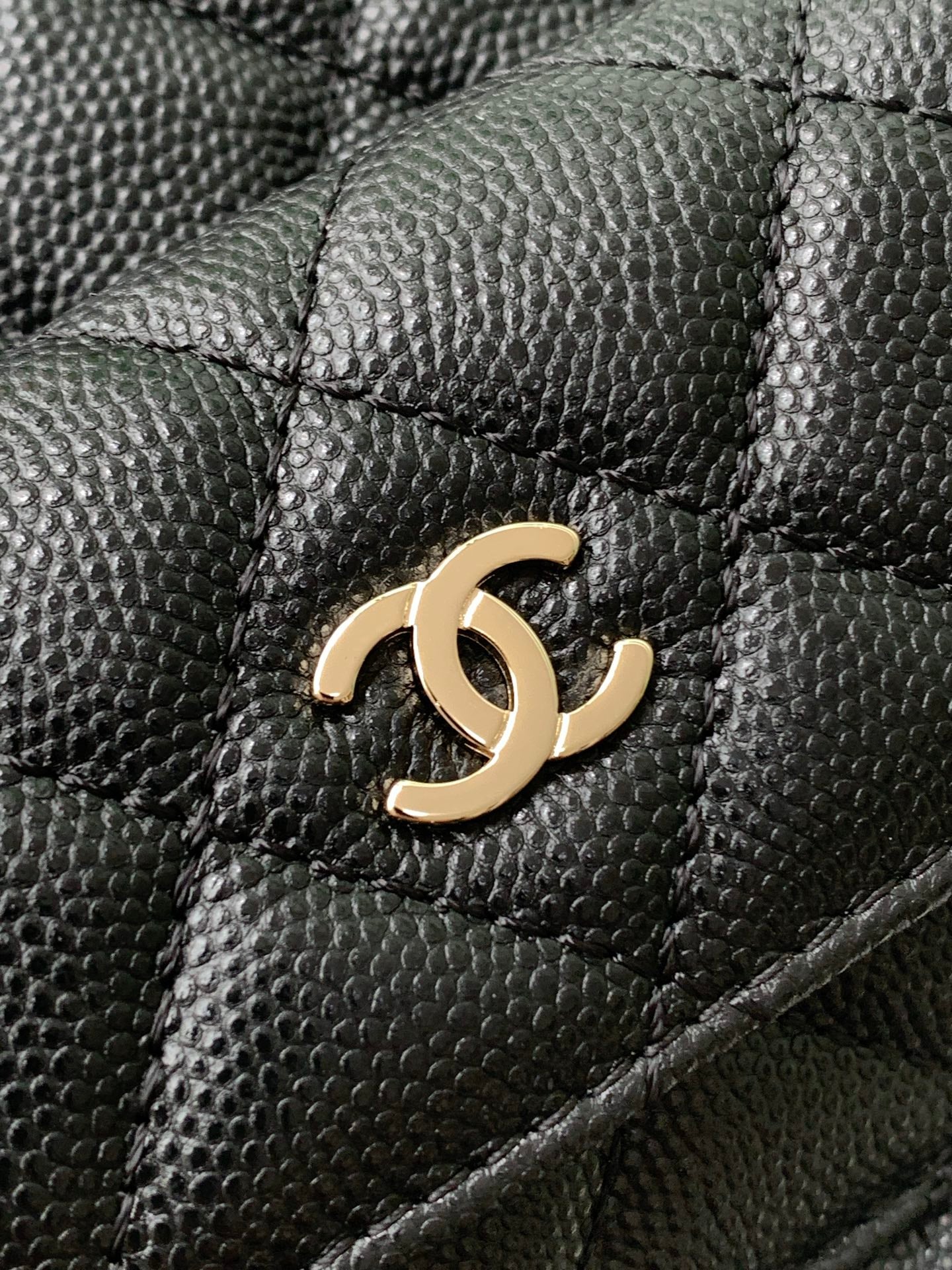 Chanel 24C Mini Backpack Black Caviar