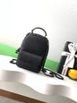 Chanel 25C Mini Backpack Black Calfskin Black Hardware