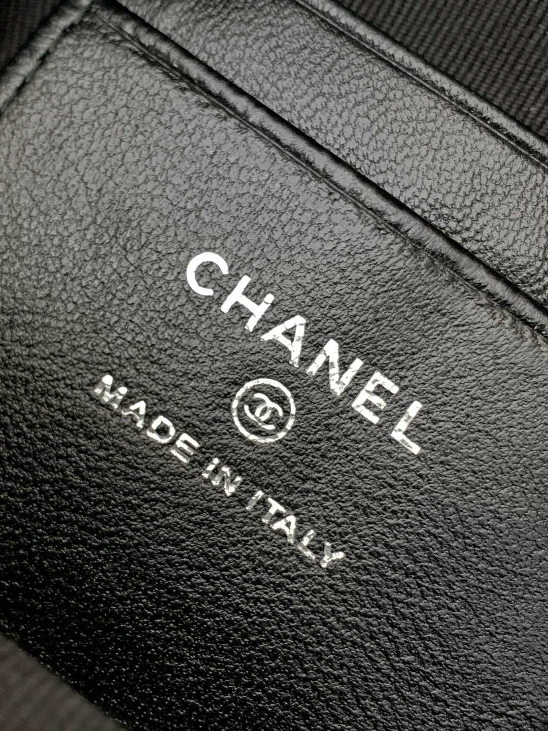 Chanel 25C Mini Backpack Black Calfskin Black Hardware