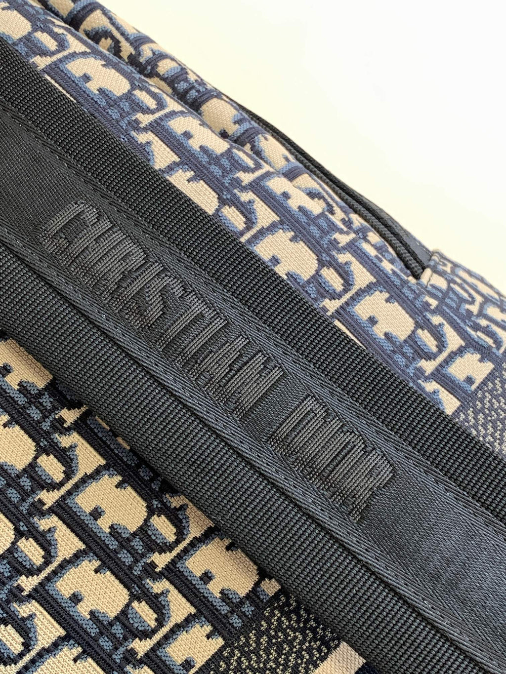 Dior Blue Oblique Technical Jacquard Rider Backpack