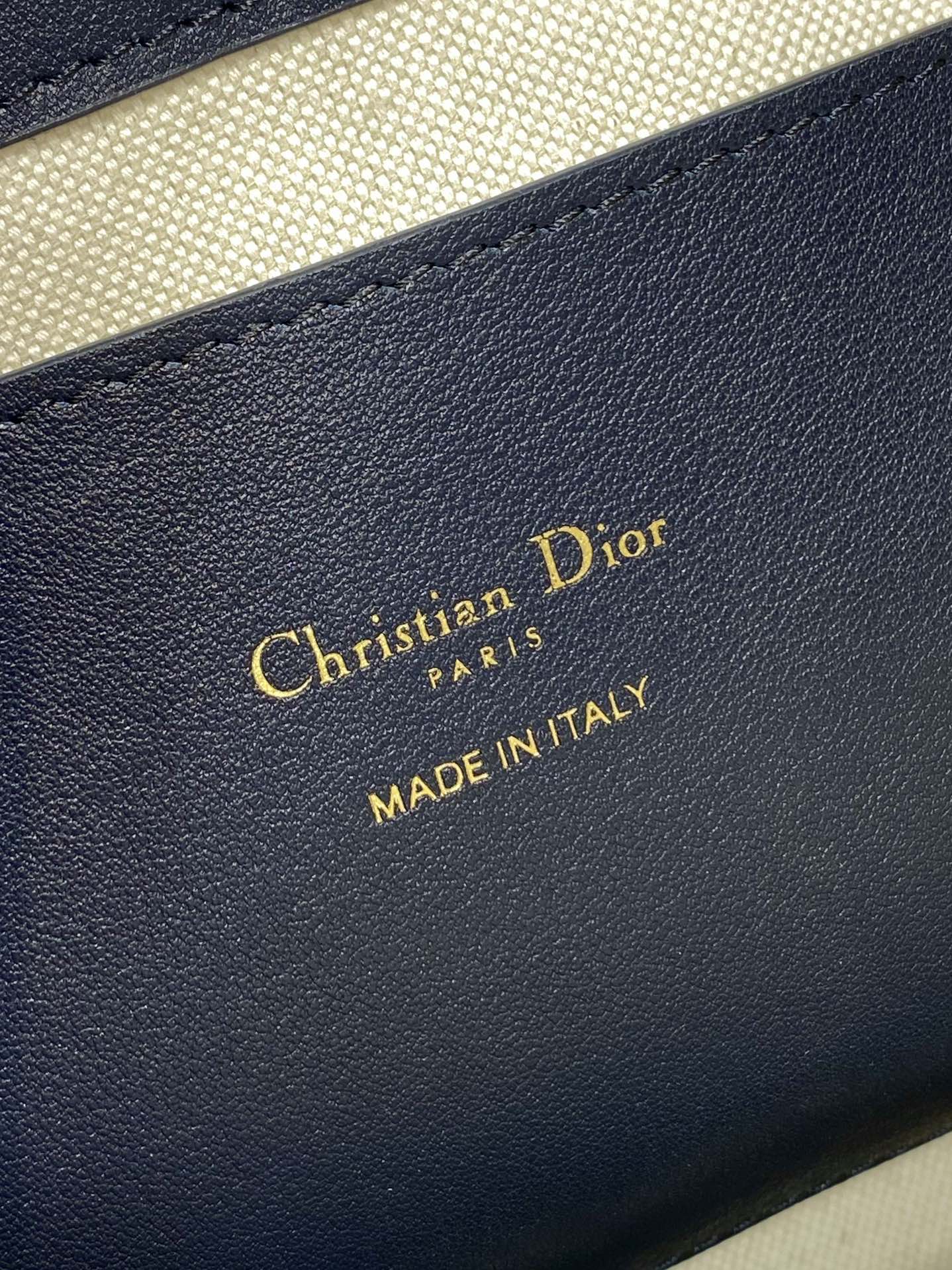 Dior C'est Dior Blue Oblique Jacquard Small Bucket Bag