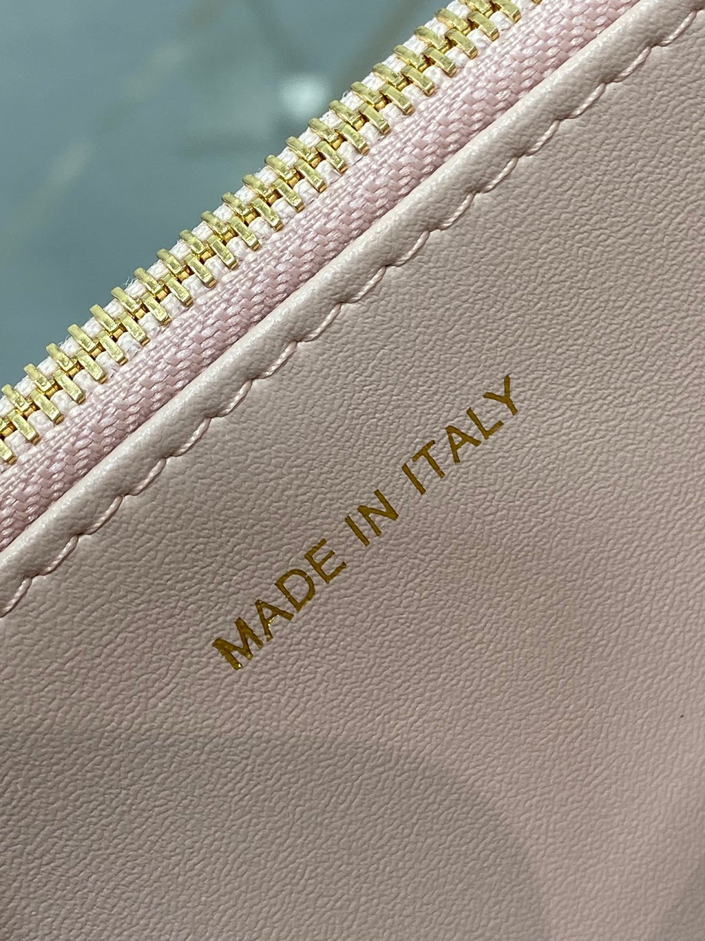 Dior Mini Miss Caro Bag Powder Pink Cannage Calfskin with Gold Hardware