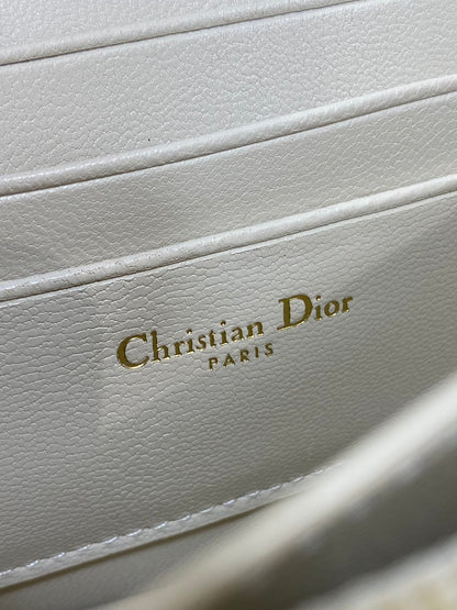 Dior Mini Miss Caro Bag Blue Dior Oblique Jacquard with Gold Hardware