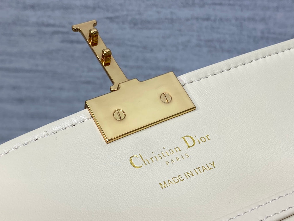 Dior Mini 30 Montaigne Avenue Wallet on Chain with Handle Blue Dior Oblique Jacquard