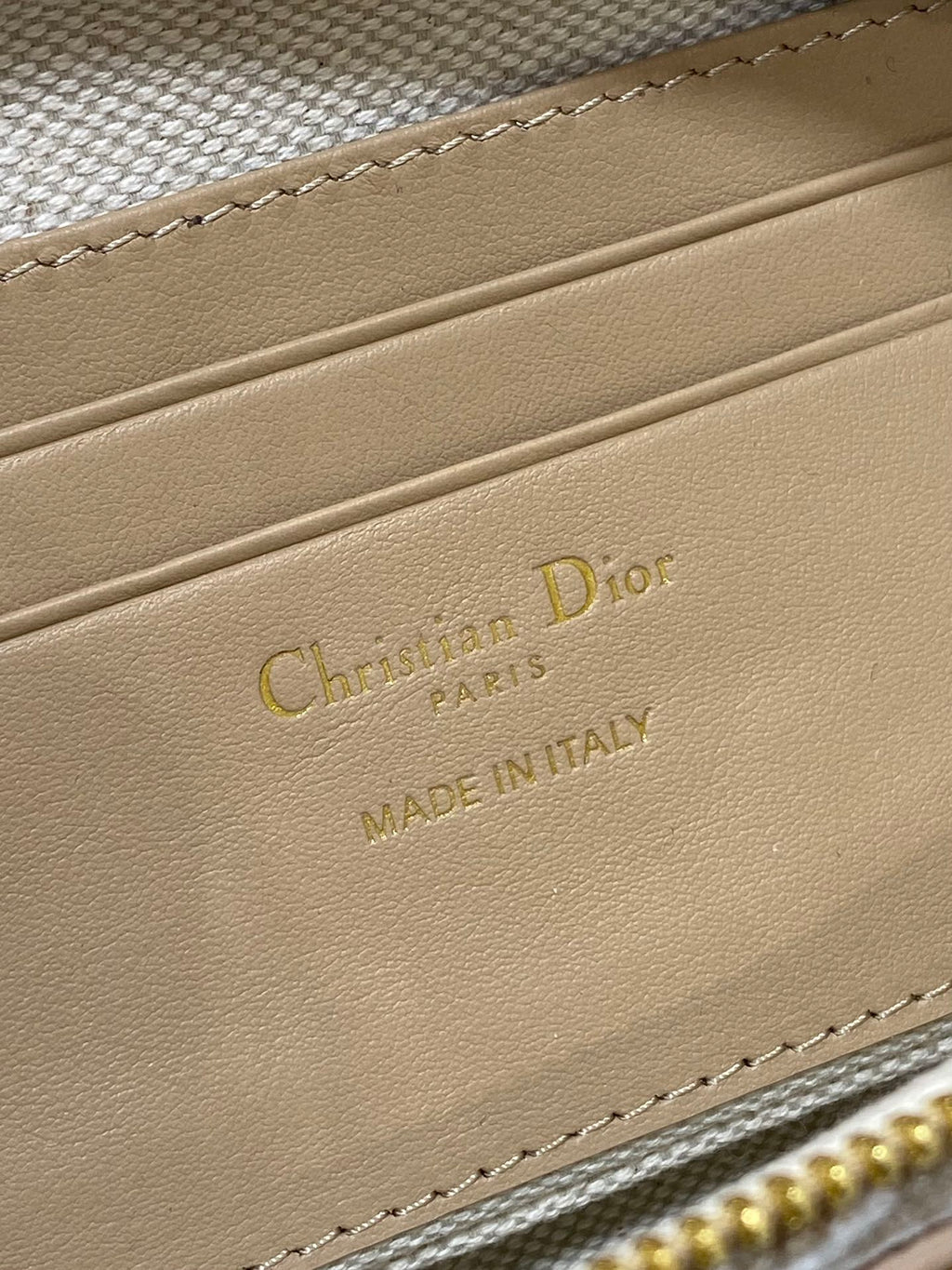 Dior Mini 30 Montaigne Cigale Bag Beige Dior Oblique Raffia-Effect Canvas