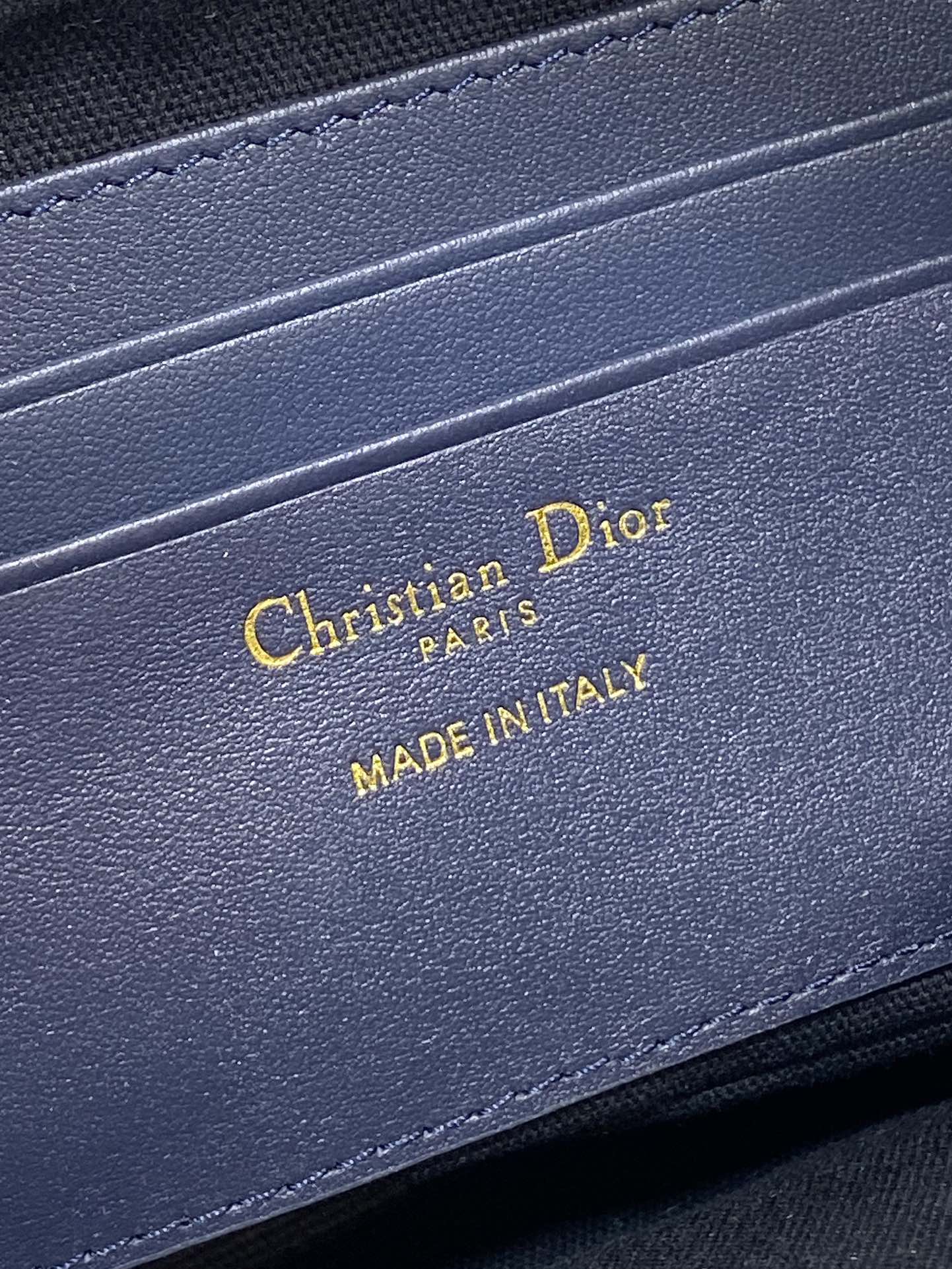 Dior Mini 30 Montaigne Cigale Bag Blue Dior Oblique Jacquard