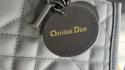 Dior Small Shopping Tote Cannage Quilted Leather Crossbody Bag AP8004