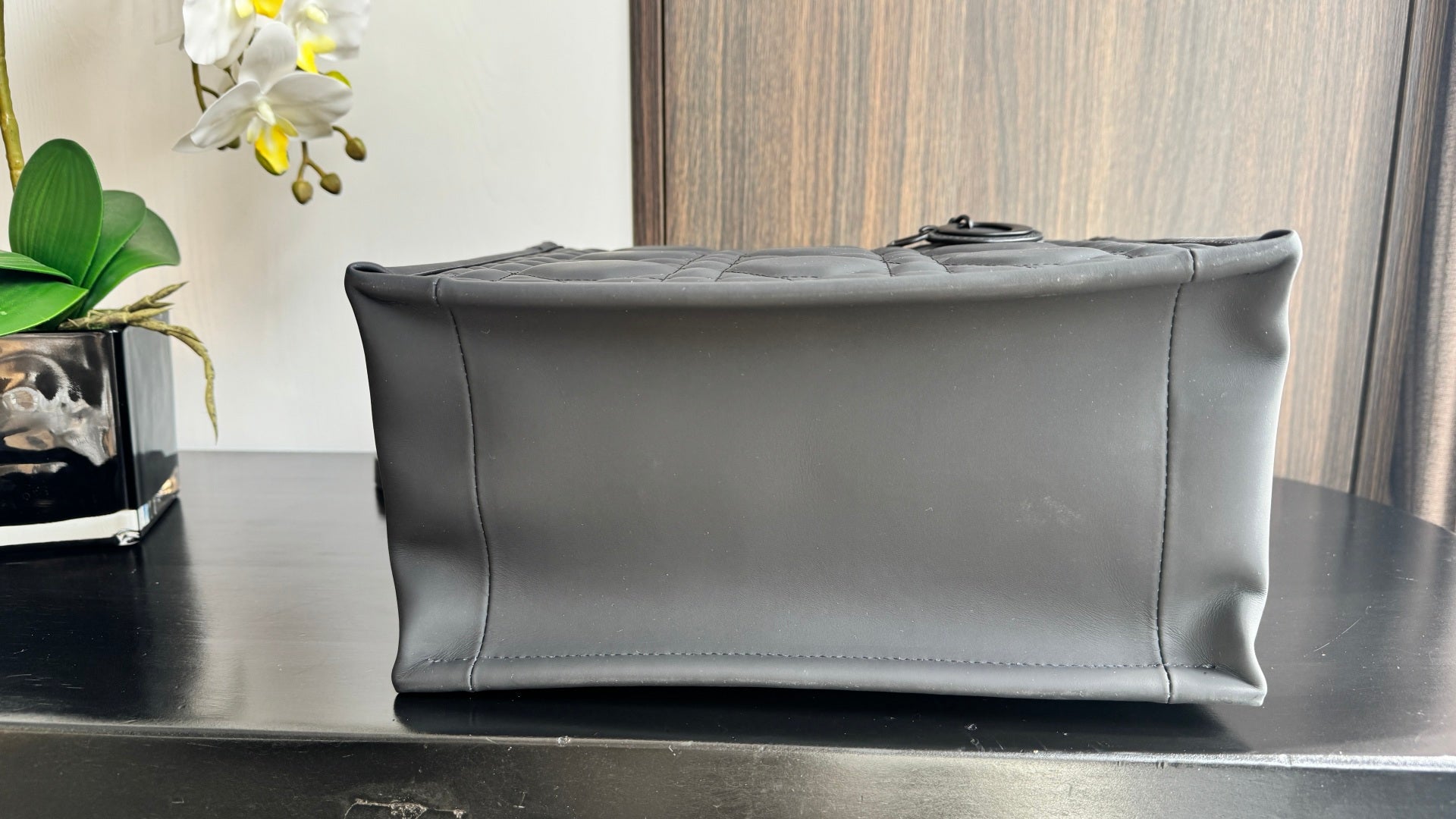 Dior Small Shopping Tote Cannage Quilted Leather Crossbody Bag AP8004
