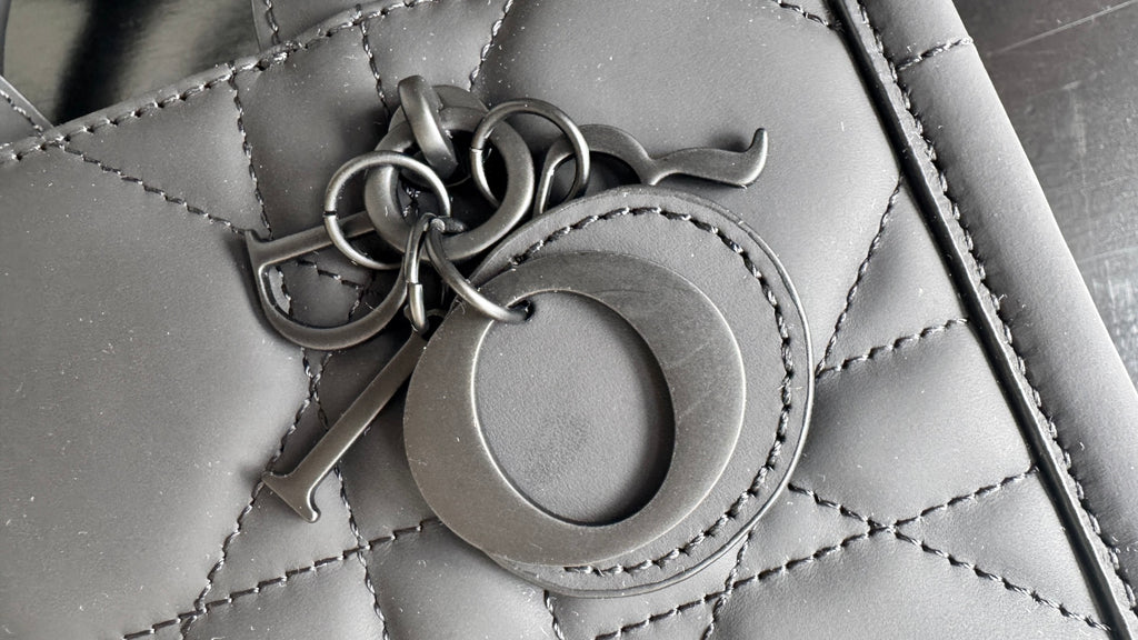 Dior Toujours Mini Shopping Tote Macro Cannage Leather Crossbody Bag 7001
