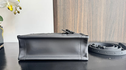 Dior Toujours Mini Shopping Tote Macro Cannage Leather Crossbody Bag 7001