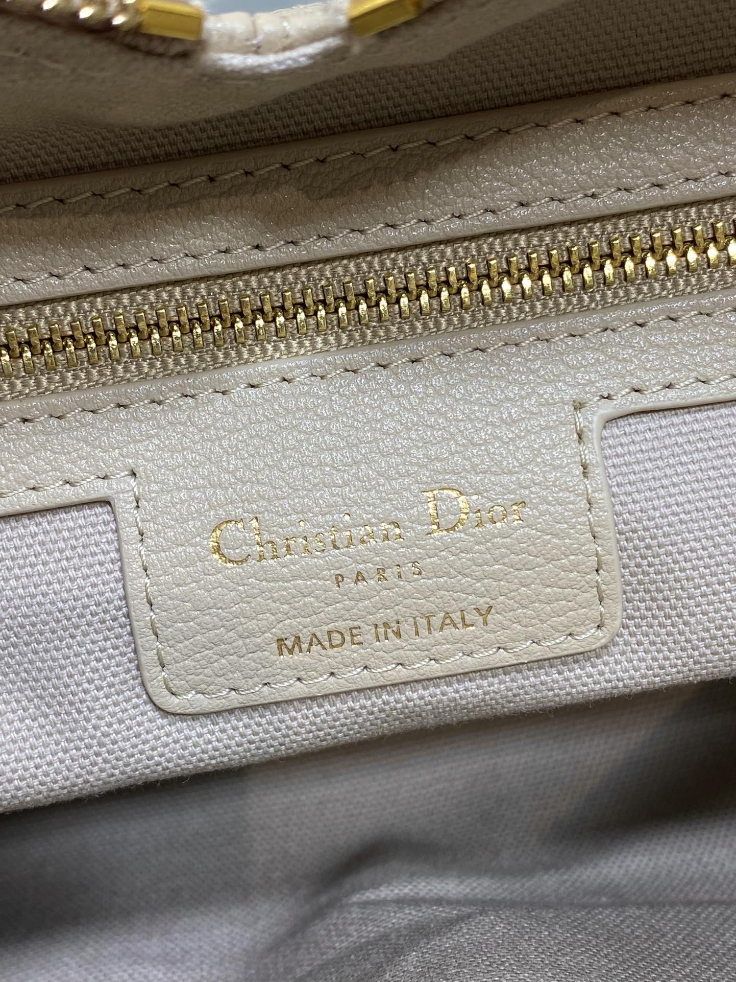 Dior Voyage Hobo Bag in Cream