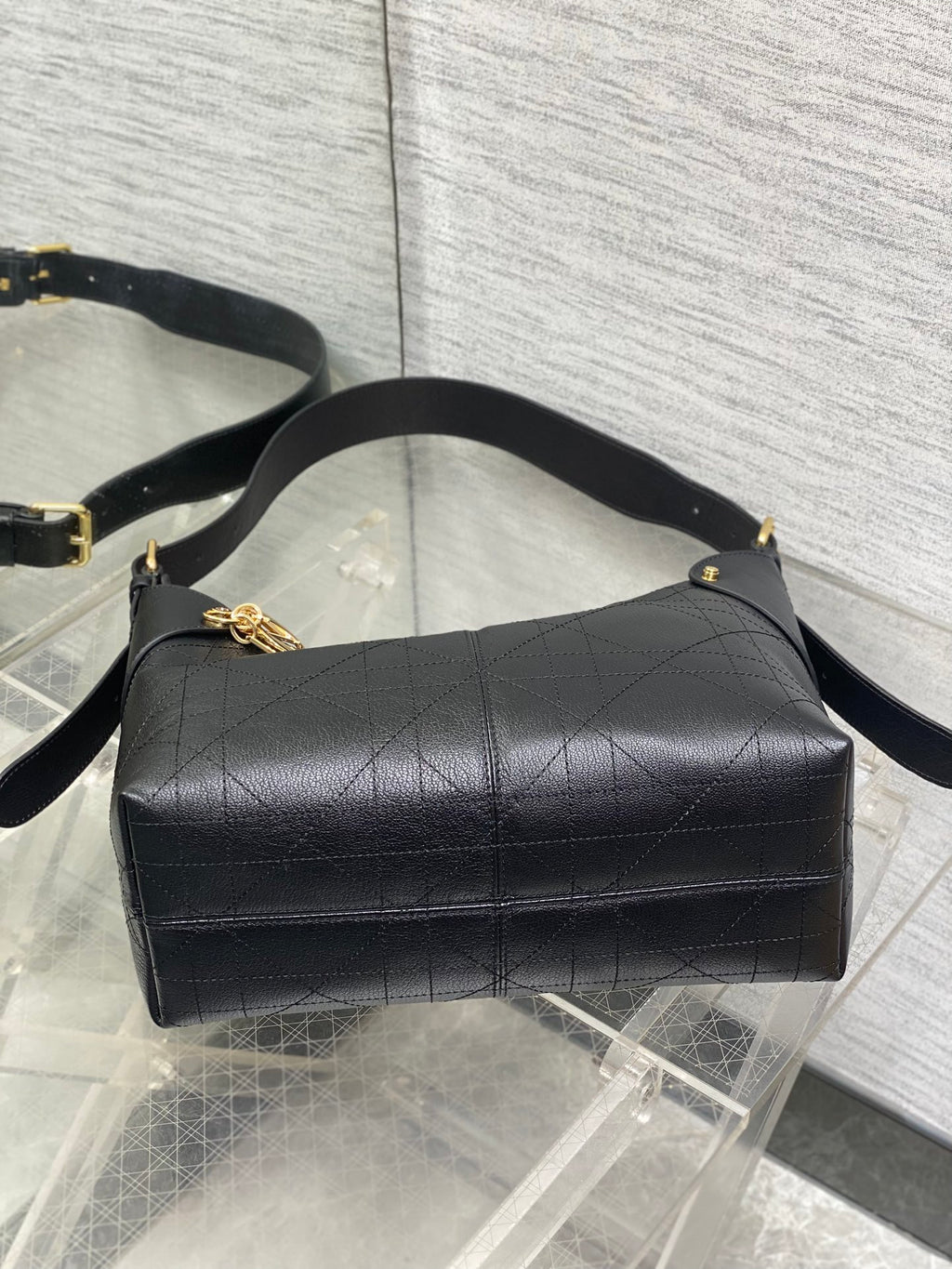 Dior Voyage Hobo Bag in Black