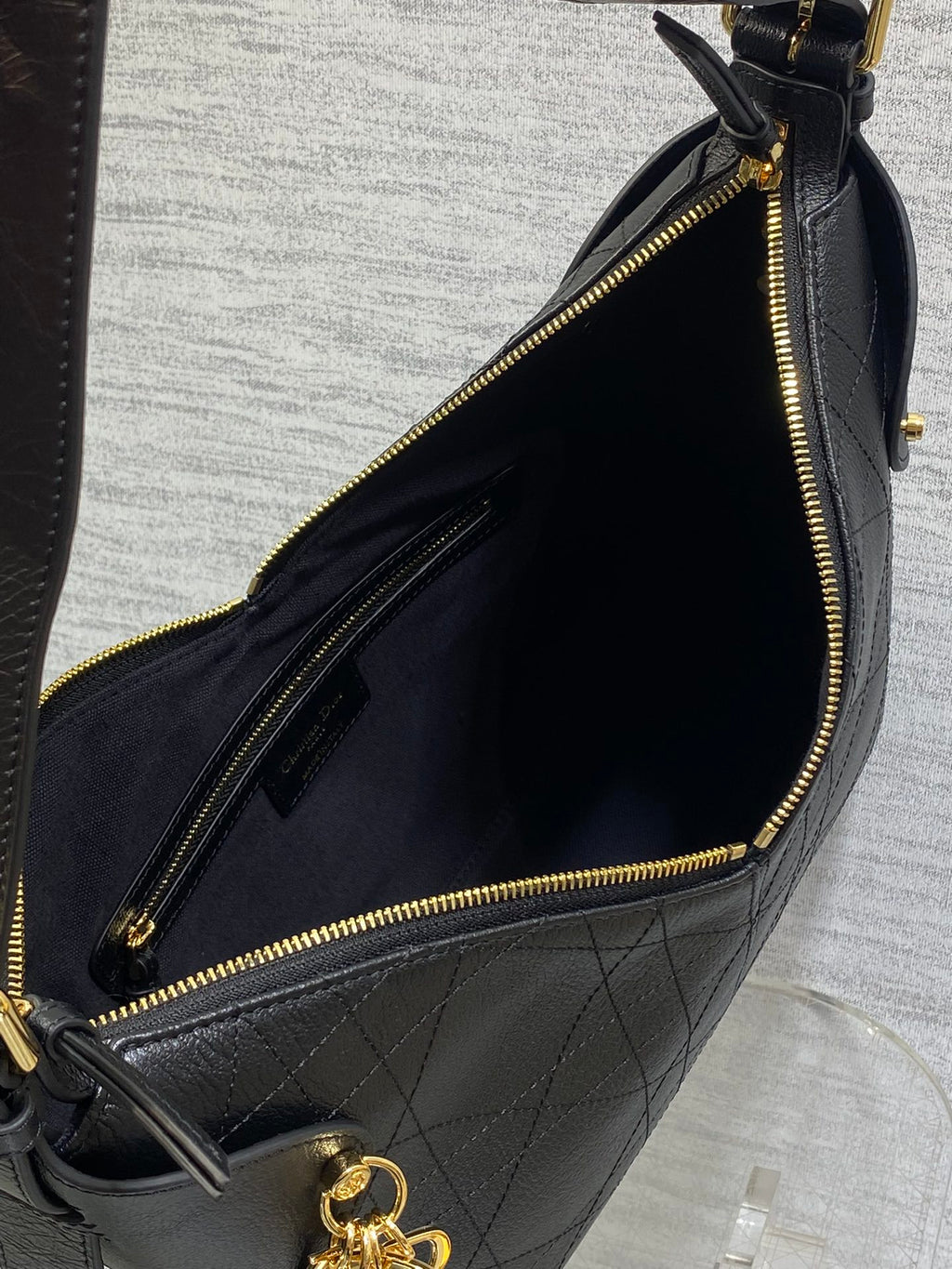 Dior Voyage Hobo Bag in Black