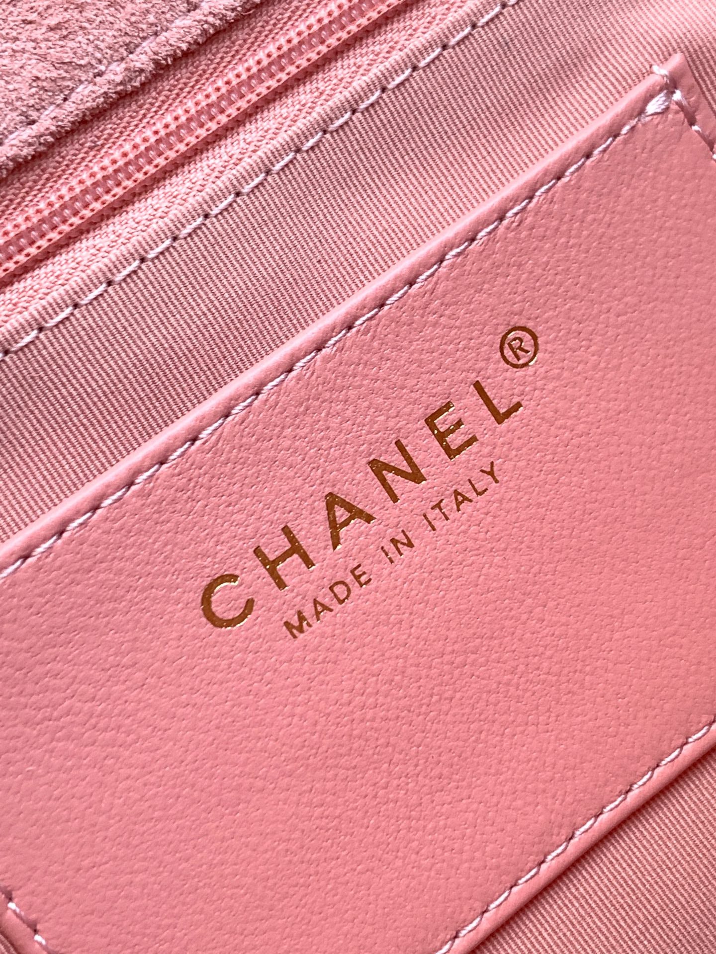 Chanel 26C Classic Flap Bag Pink Suede with Matte Gold Hardware (Large 26cm)