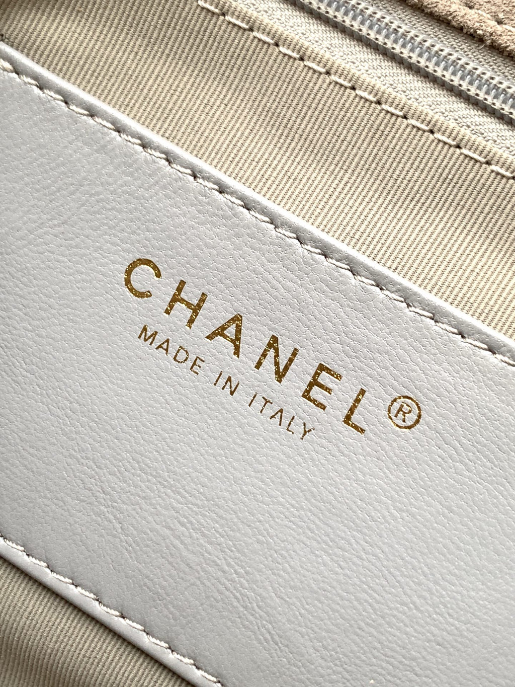 Chanel 26C Classic Flap Bag Gray Suede with Matte Gold Hardware (Large 26cm)