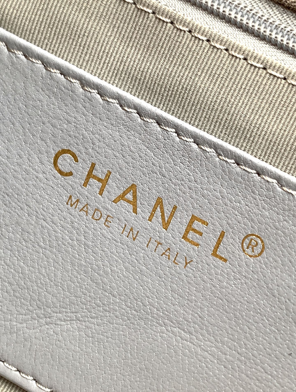 Chanel 26C Classic Flap Bag Gray Suede with Matte Gold Hardware (Small 20cm)