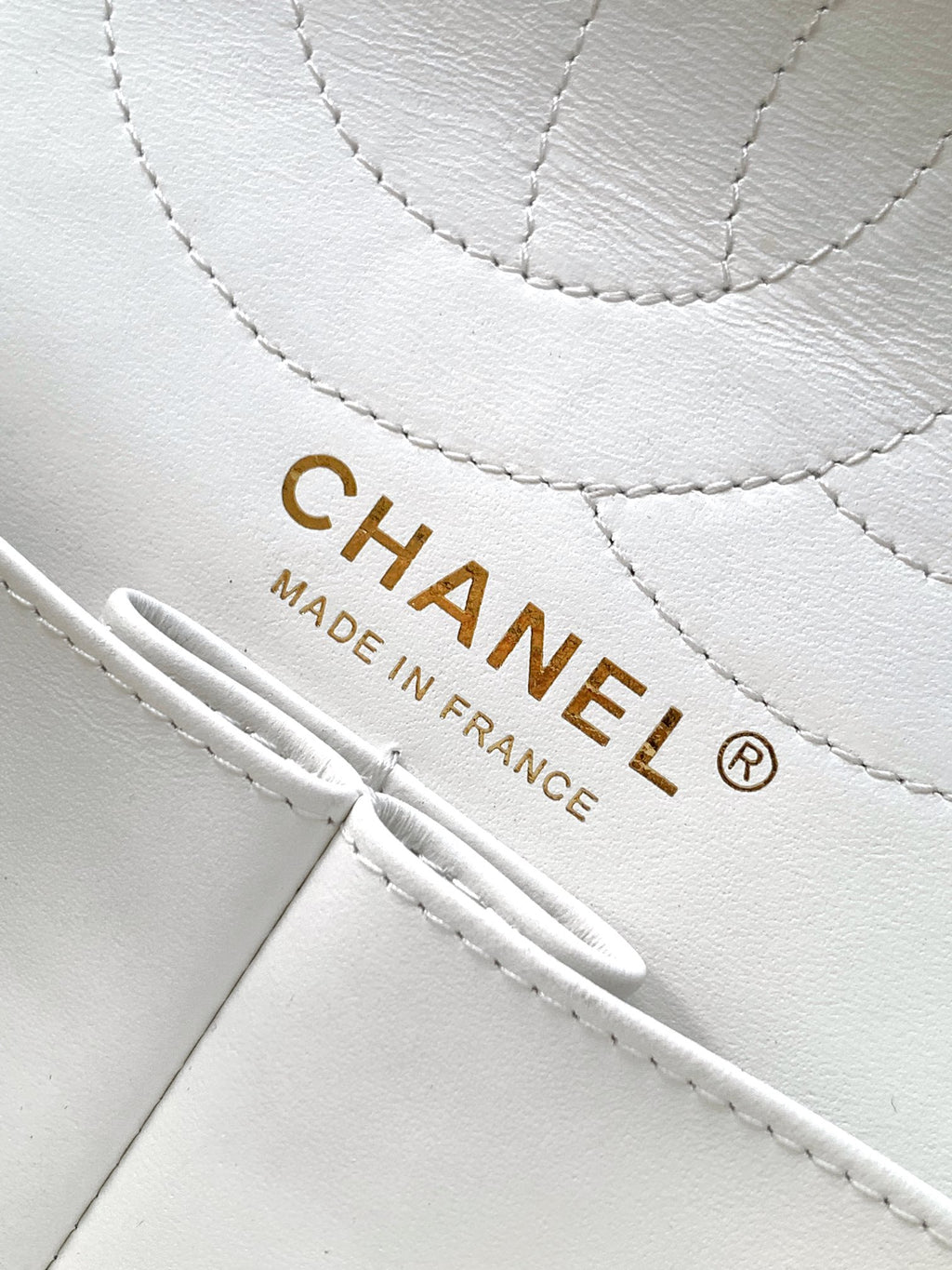 Chanel Limited Edition Moscow Emblem Flap Bag - White & Red with Vintage Russian Pins (25.5 cm)