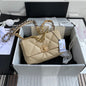 Chanel 19 Flap Bag 26 Beige Gold Hardware