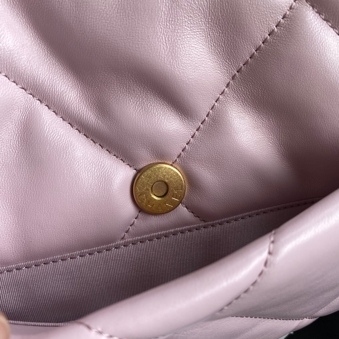 Chanel 19 Flap Bag 26 Pink Mixed Hardware
