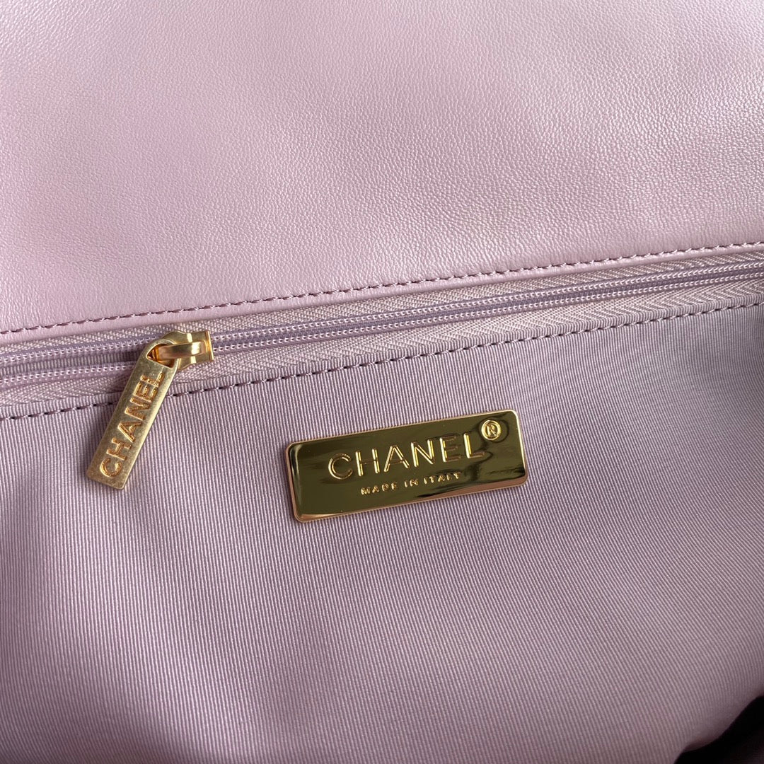 Chanel 19 Flap Bag 26 Pink Mixed Hardware