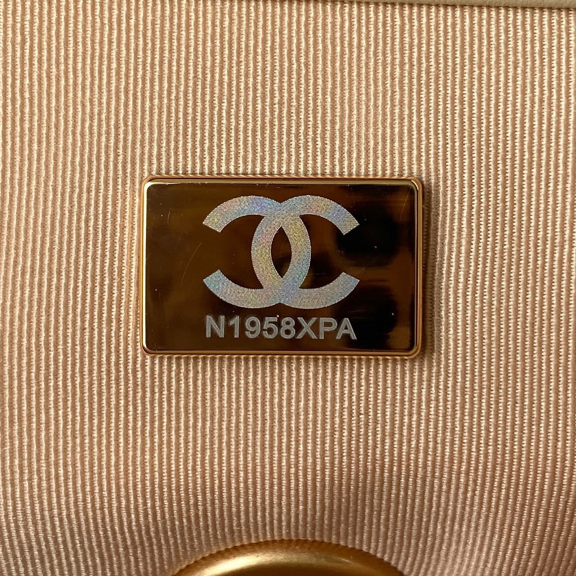 Chanel 19 Flap Bag 30 Beige Mixed Hardware