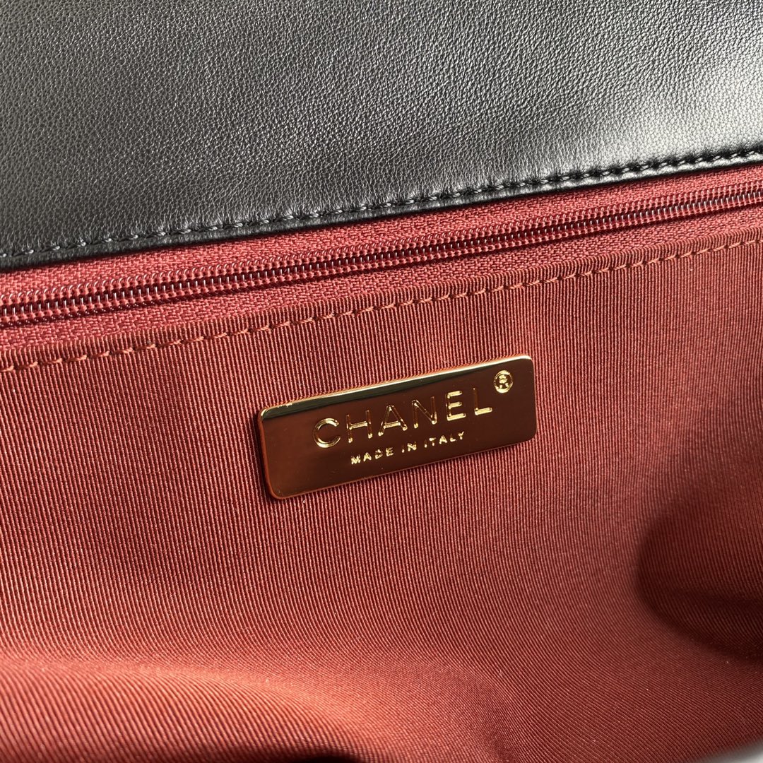Chanel 19 Flap Bag 30 Black Mixed Hardware