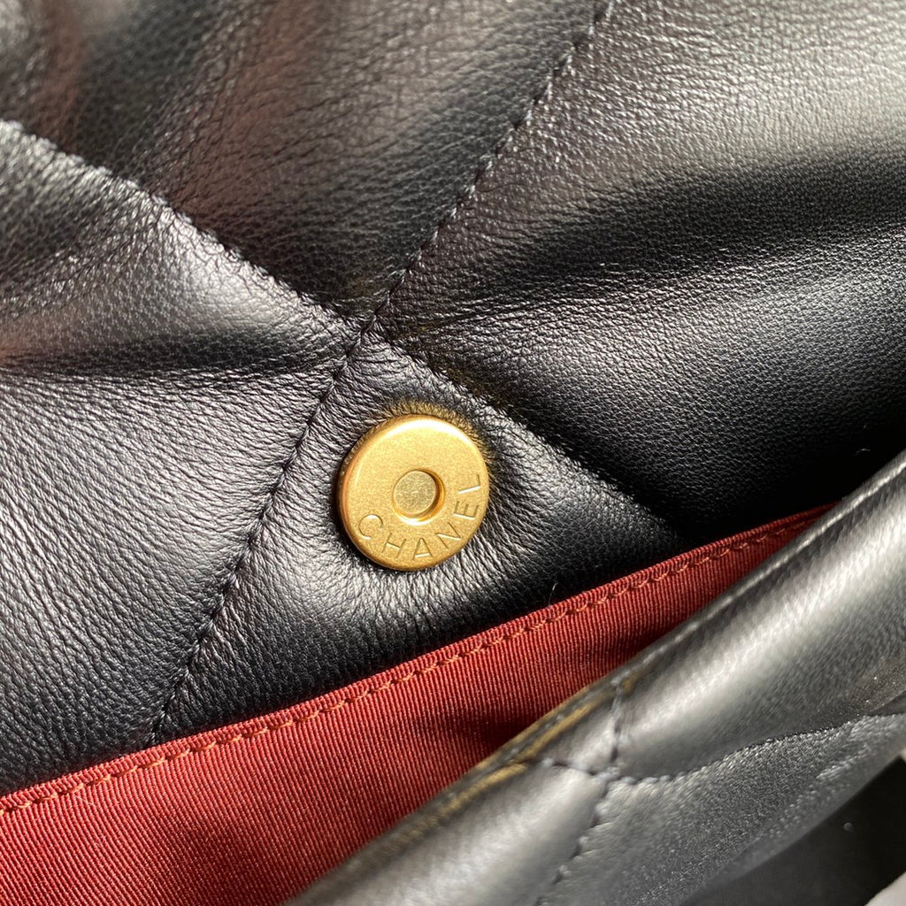 Chanel 19 Flap Bag 30 Black Mixed Hardware