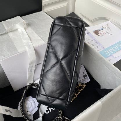 Chanel 19 Flap Bag 26 Black Mixed Hardware