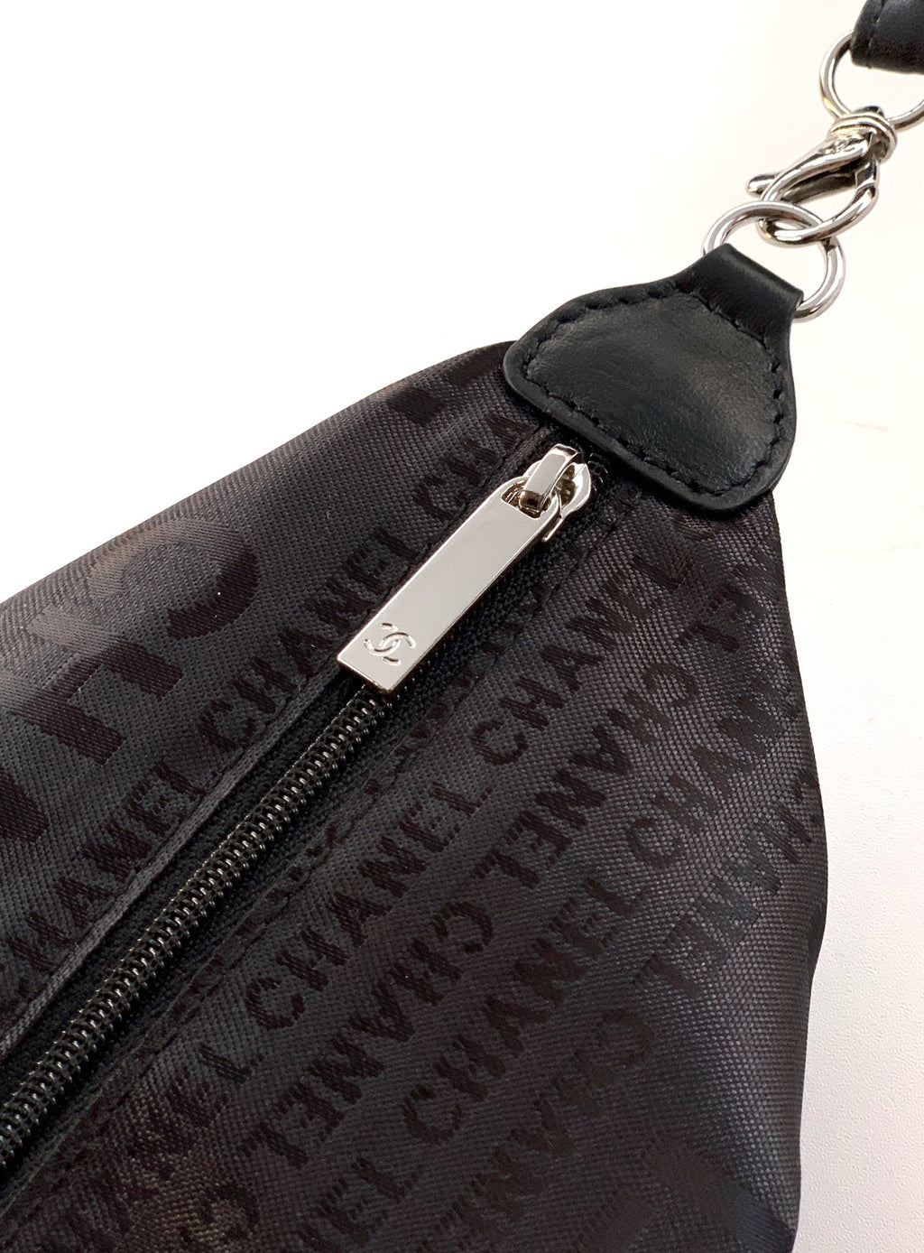 Chanel Denim Tote Bag 45 Black