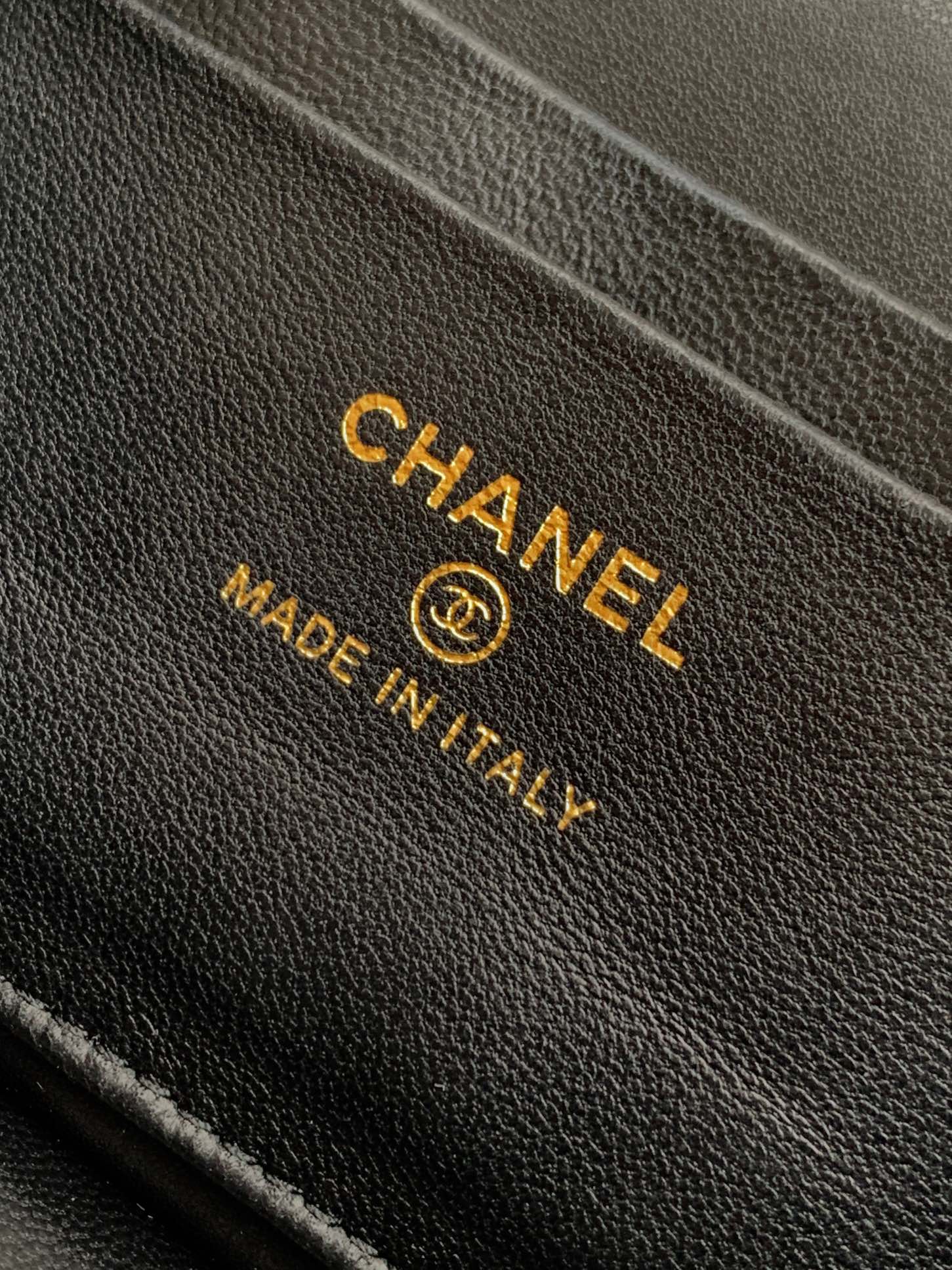 Chanel Vanity Case Black Velvet Crystal Embellished 25K