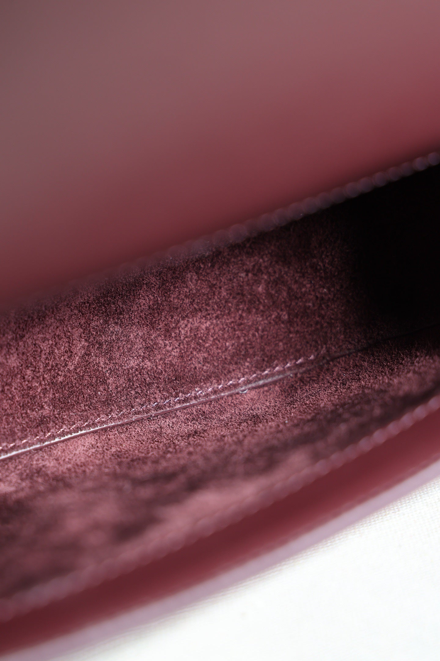 Saint Laurent Solfegino Small Bag — Burgundy Box Leather with Antique Gold Hardware