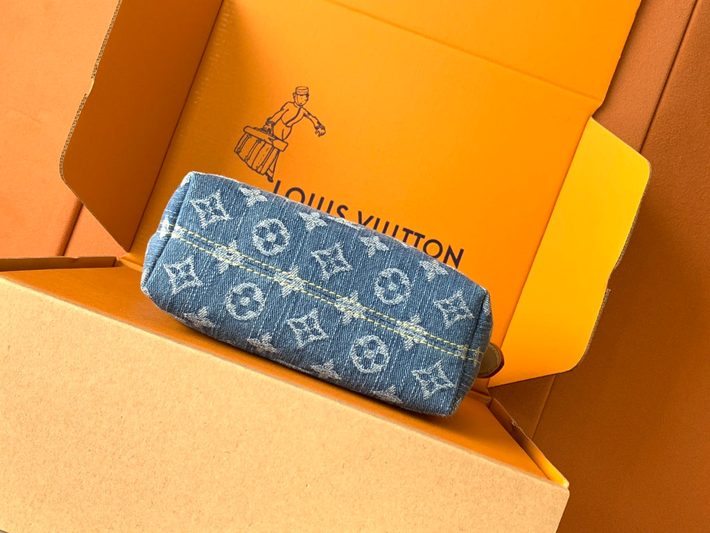 Louis Vuitton Hills Pochette – Monogram Denim