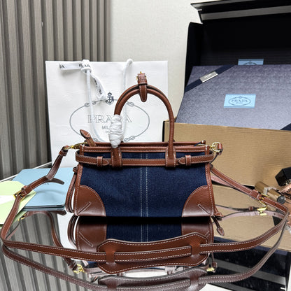 Prada Bonnie Mini Bag – Denim & Leather