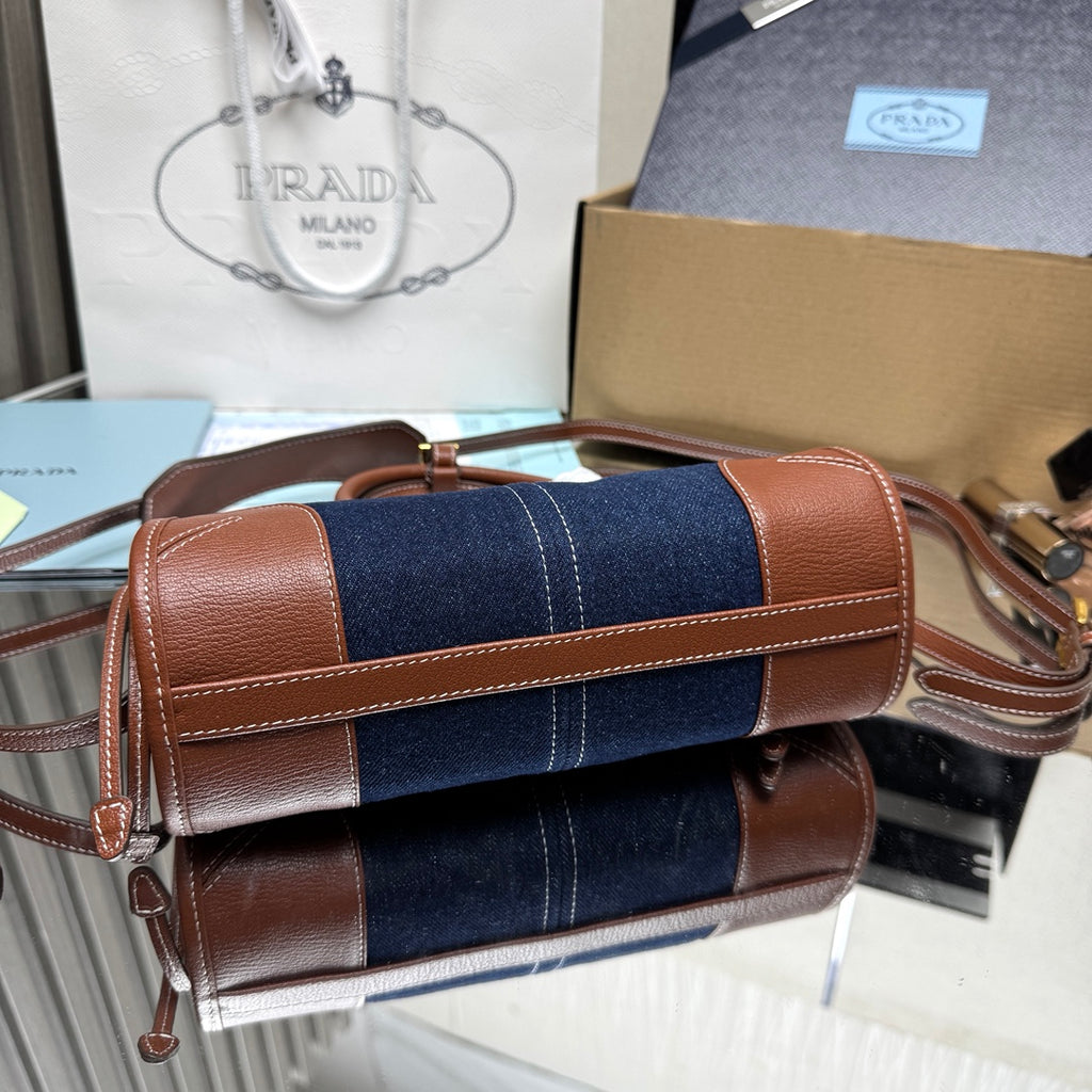Prada Bonnie Mini Bag – Denim & Leather