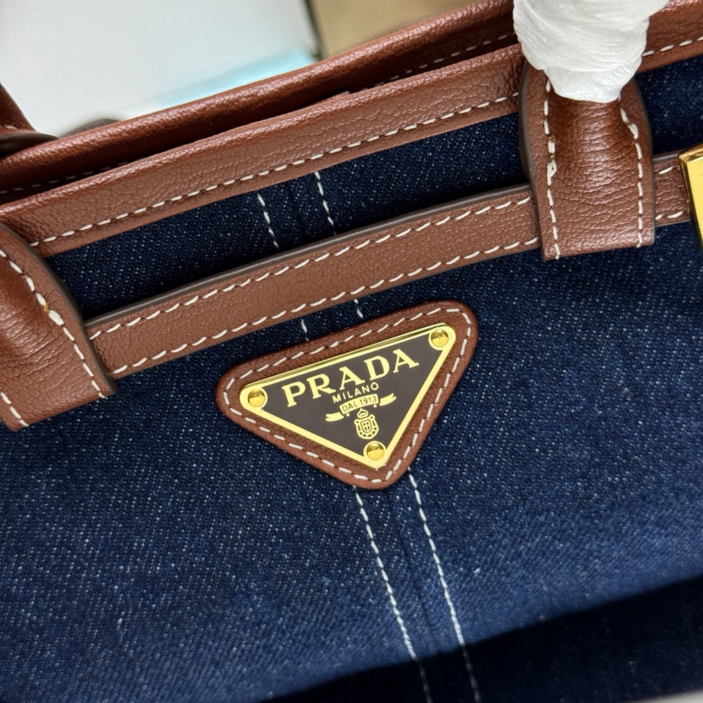 Prada Bonnie Mini Bag – Denim & Leather
