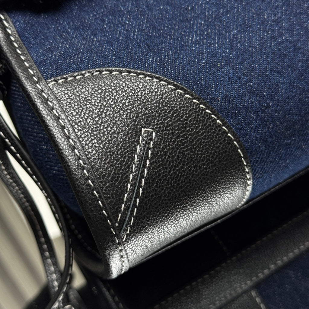 Prada Bonnie Mini Bag – Denim & Black Leather