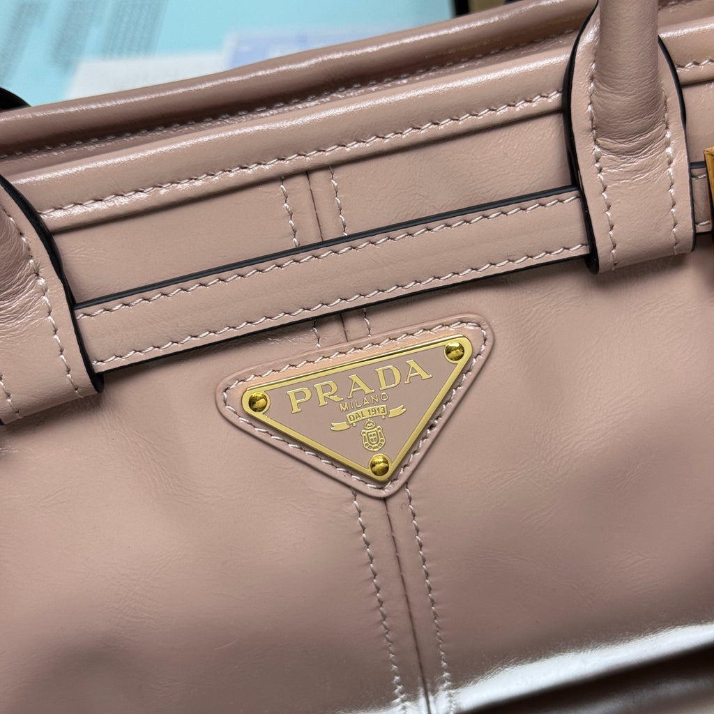 Prada Bonnie Mini Bag – Blush Pink Glazed Leather