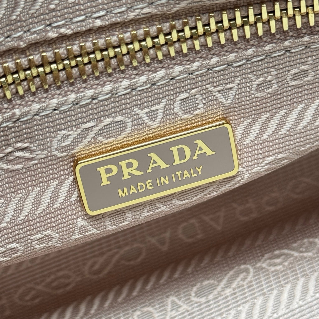 Prada Bonnie Mini Bag – Blush Pink Glazed Leather