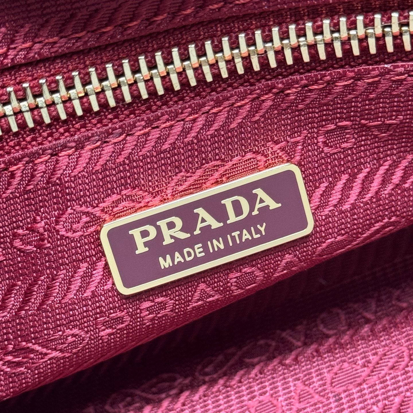 Prada Bonnie Mini Bag – Burgundy Glazed Leather