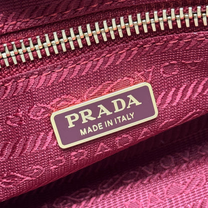 Prada Bonnie Mini Bag – Burgundy Glazed Leather