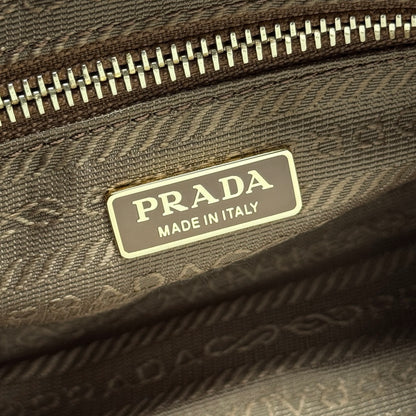 Prada Bonnie Mini Bag – Caramel Brown Glazed Leather