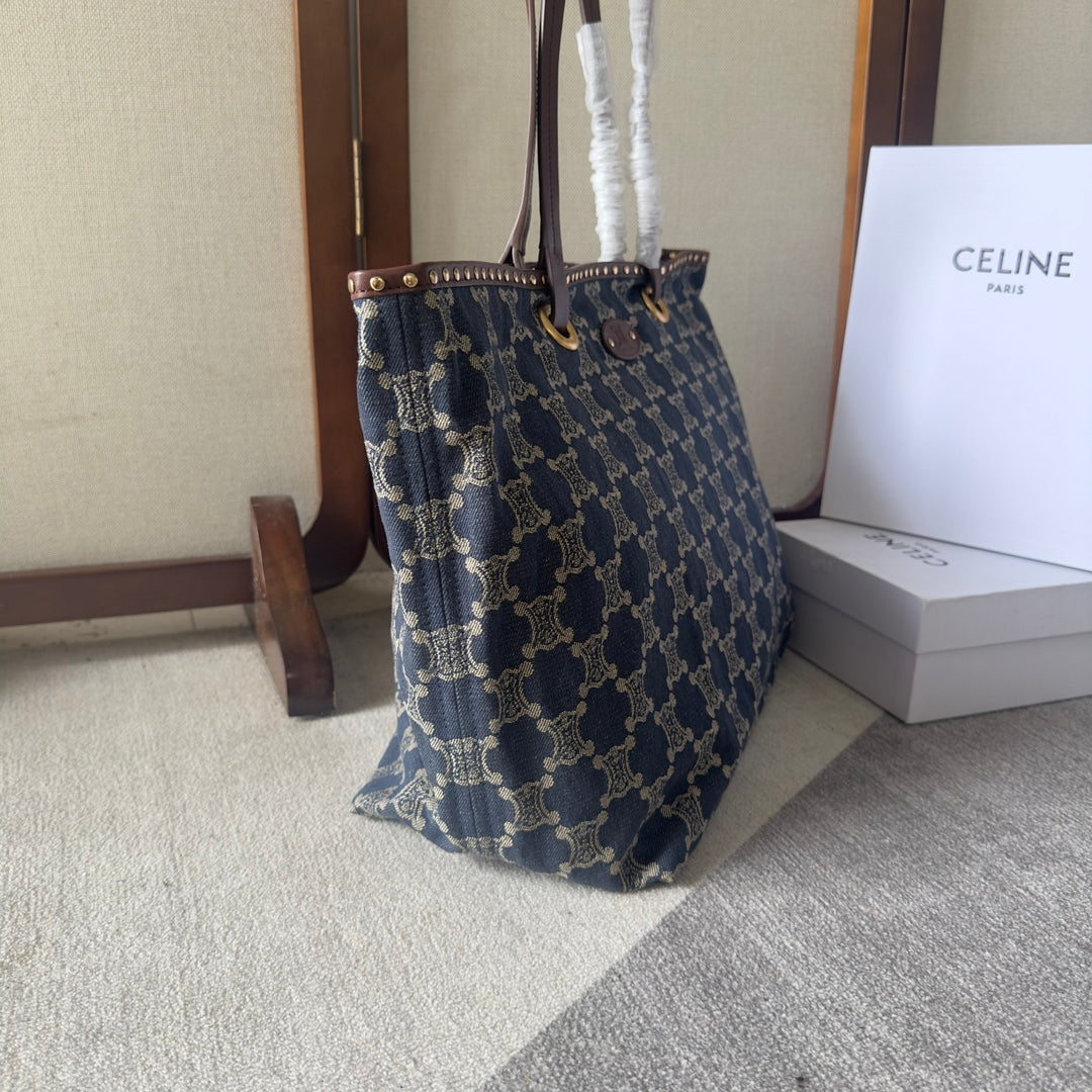 Celine Barcelona Tote – Triomphe Denim
