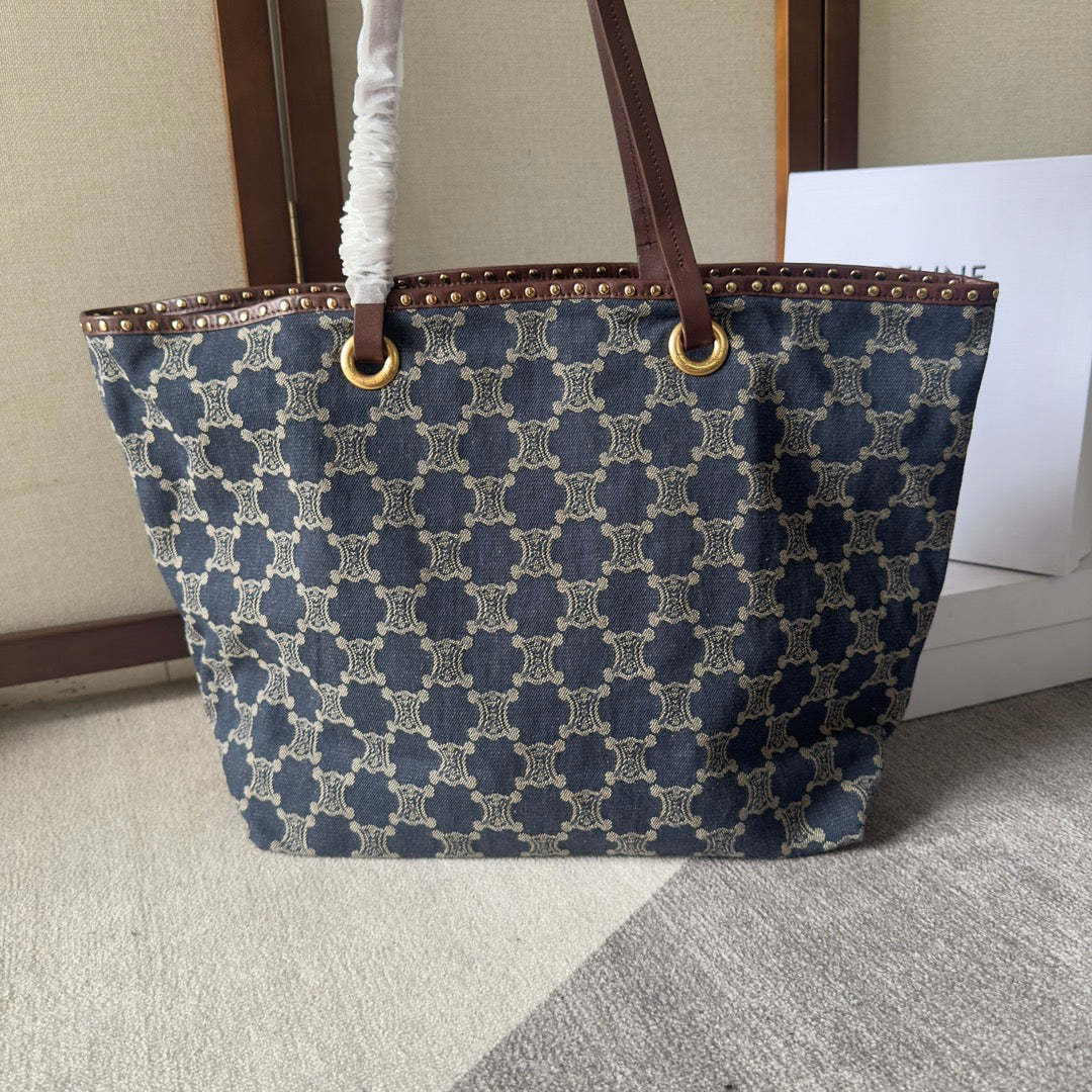 Celine Barcelona Tote – Triomphe Denim