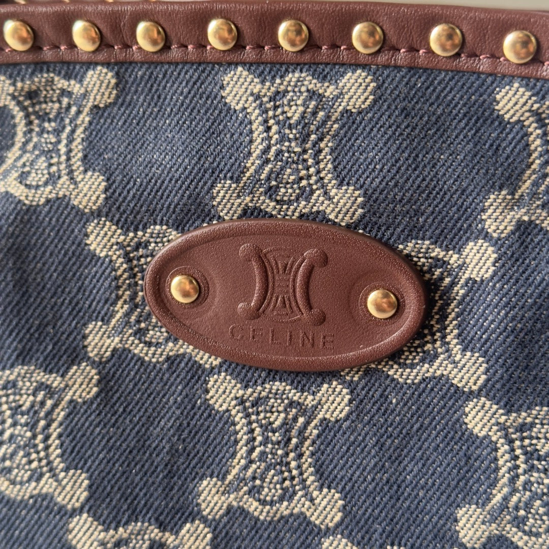 Celine Barcelona Tote – Triomphe Denim