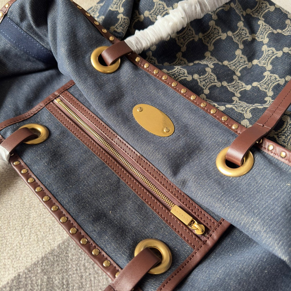 Celine Barcelona Tote – Triomphe Denim